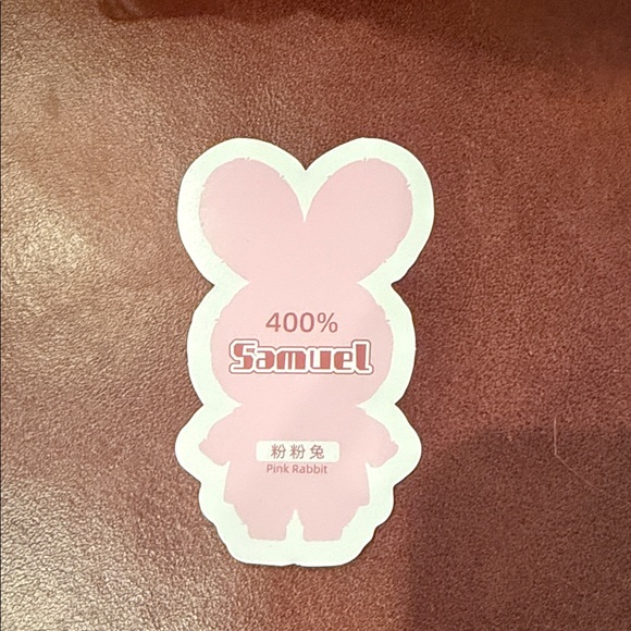 400% Samuel Pink Rabbit - Picture 6 of 6